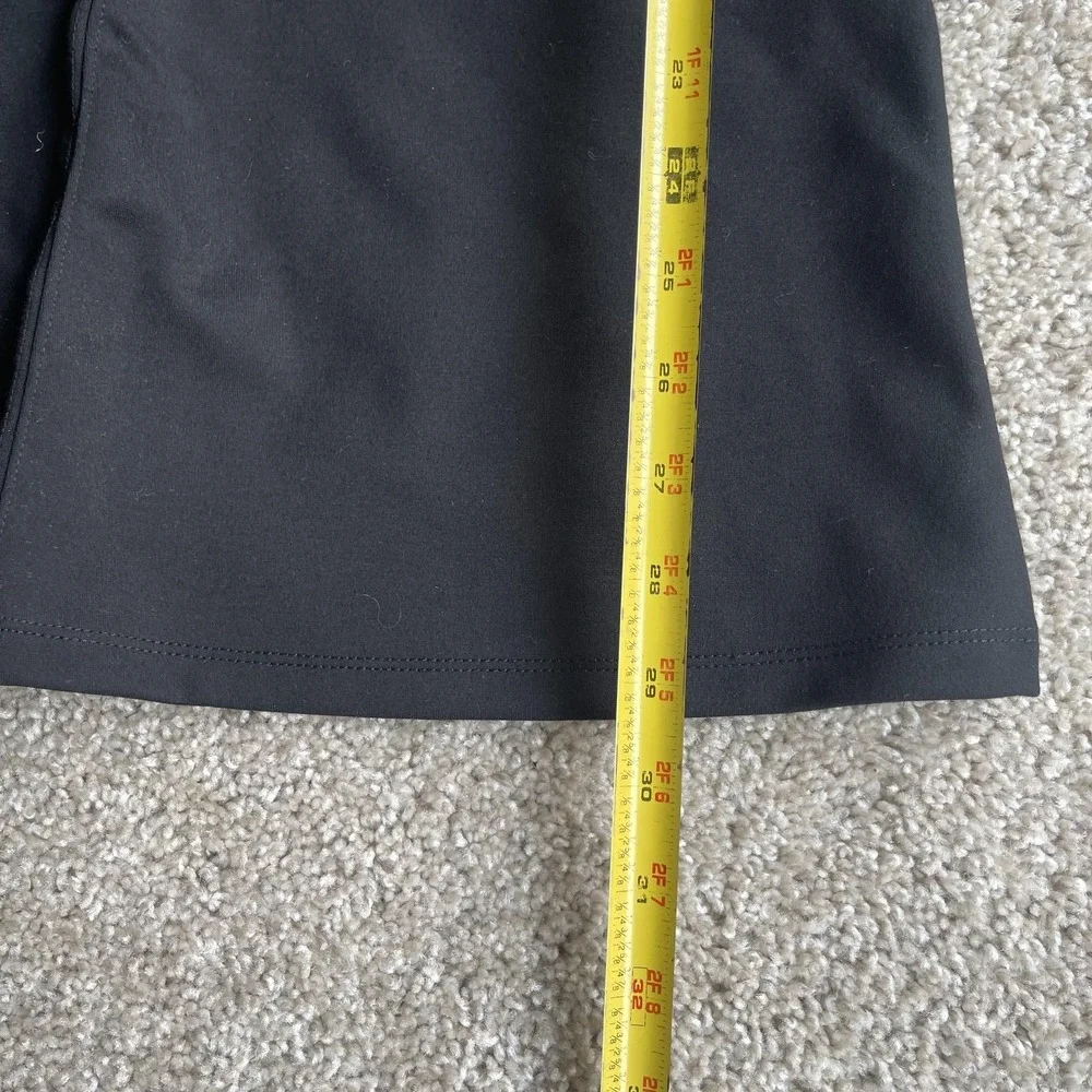 Gap Kids Dress Girls 10 Black Short Sleeve Knit A-Line Pockets Knee Length